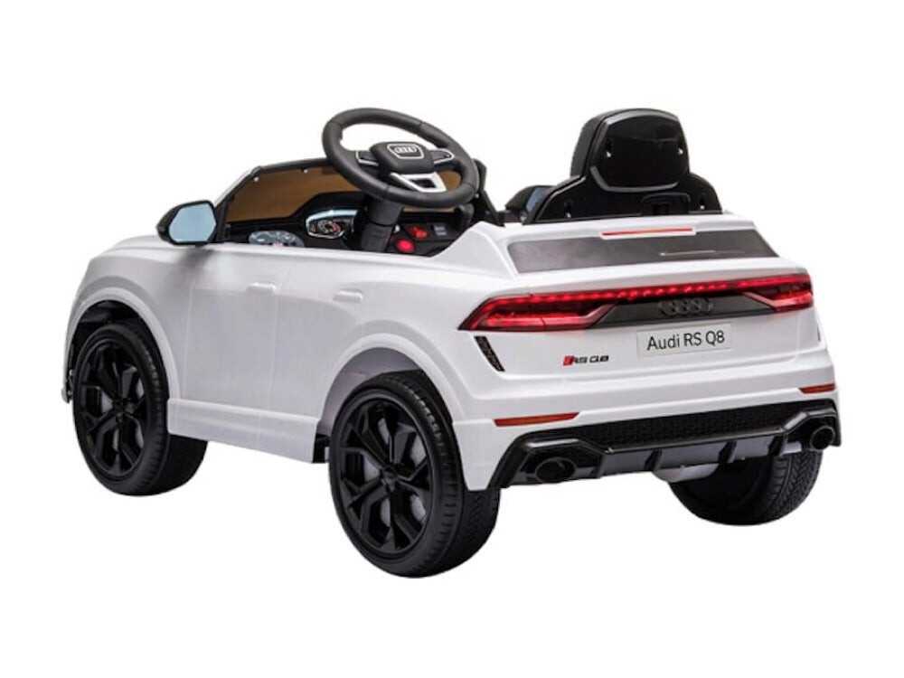 Audi Rs Q8 - Wit Elektrische kinderauto - Afbeelding 5