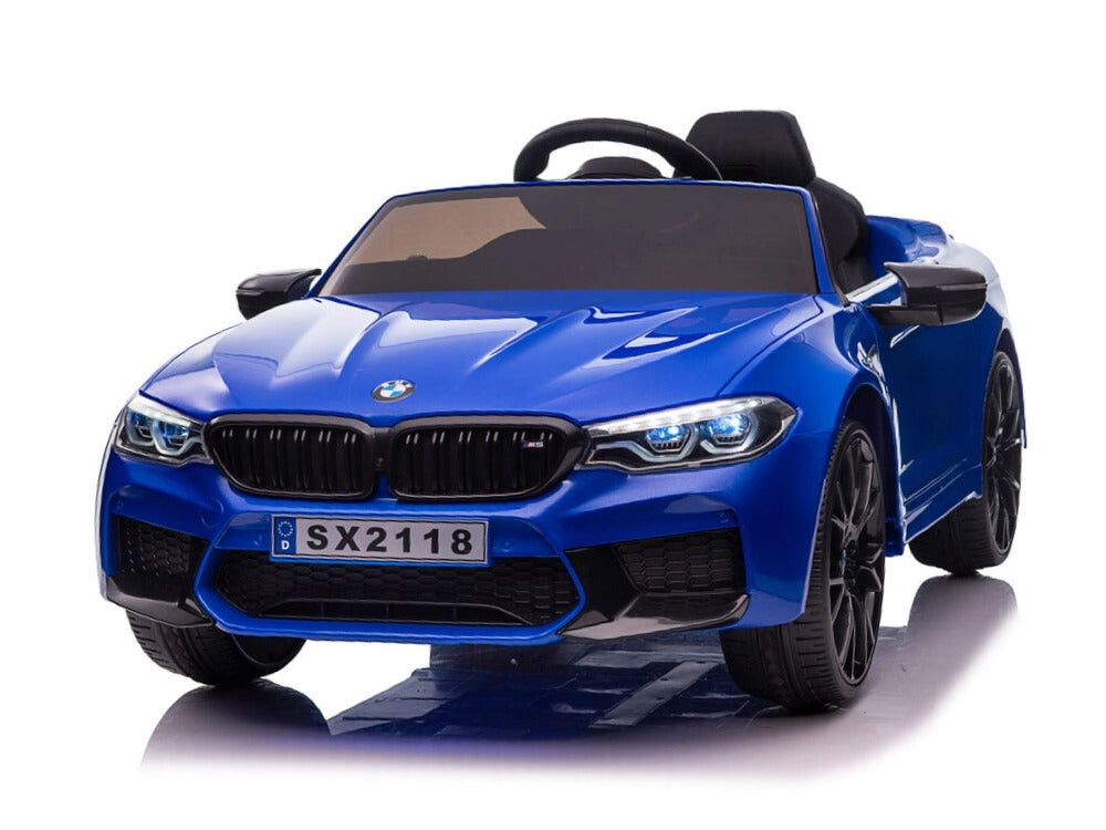 Bmw M5 - Blauw Elektrische kinderauto