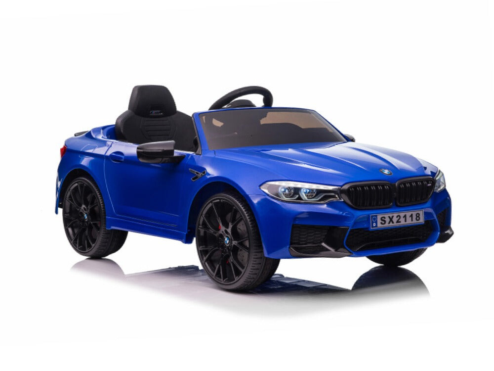Bmw M5 - Blauw Elektrische kinderauto - Afbeelding 2