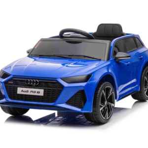 Audi Rs6 - Blauw Elektrische kinderauto