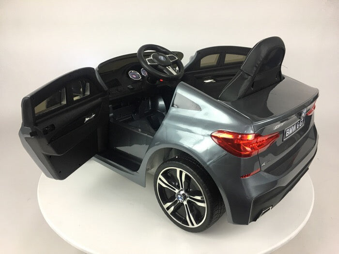 Bmw 6 Gt - Grijs Elektrische kinderauto - Afbeelding 5