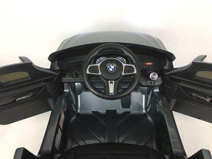 Bmw 6 Gt - Grijs Elektrische kinderauto - Afbeelding 7