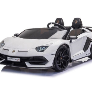 Lamborghini Aventador Svj - Wit Elektrische kinderauto