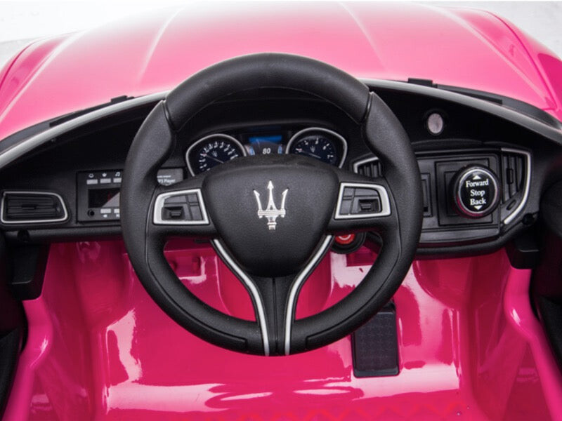 Maserati Ghibli - Roze Elektrische kinderauto - Afbeelding 7