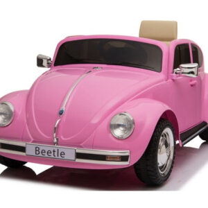 Volkswagen Kever Classic - Roze elektrische kinderauto
