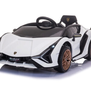 Lamborghini Sian - Wit Elektrische kinderauto