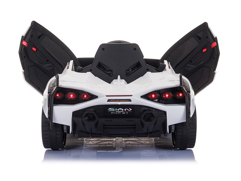 Lamborghini Sian - Wit Elektrische kinderauto - Afbeelding 4