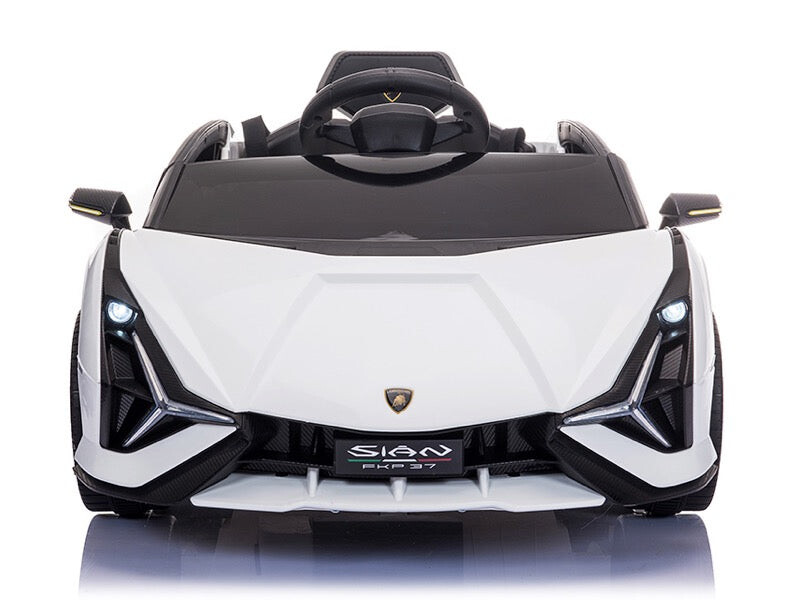 Lamborghini Sian - Wit Elektrische kinderauto - Afbeelding 8