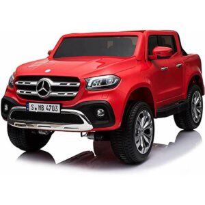 Injusa Elektrische Auto Voor Kinderen Injusa Mercedes Benz X Class Pick Up Rood