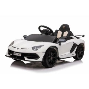 Injusa Elektrische Auto Voor Kinderen Injusa Aventador Svj Wit