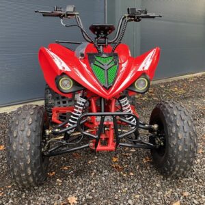Quad Raptor 125CC 4 takt Semi automaat Rood