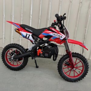 Ultramotorcross kindercrosser 49CC Met trekstarter Rood