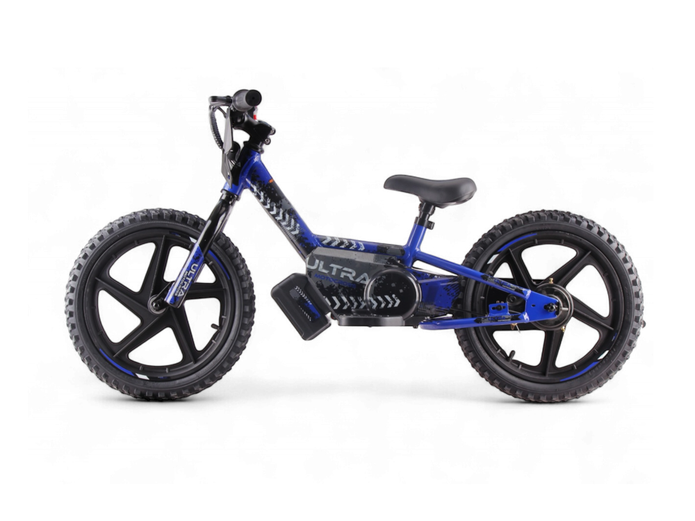 24 volt elektrische balance bike, 16 inch - blauw