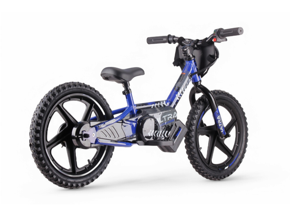 24 volt elektrische balance bike, 16 inch - blauw - Afbeelding 2