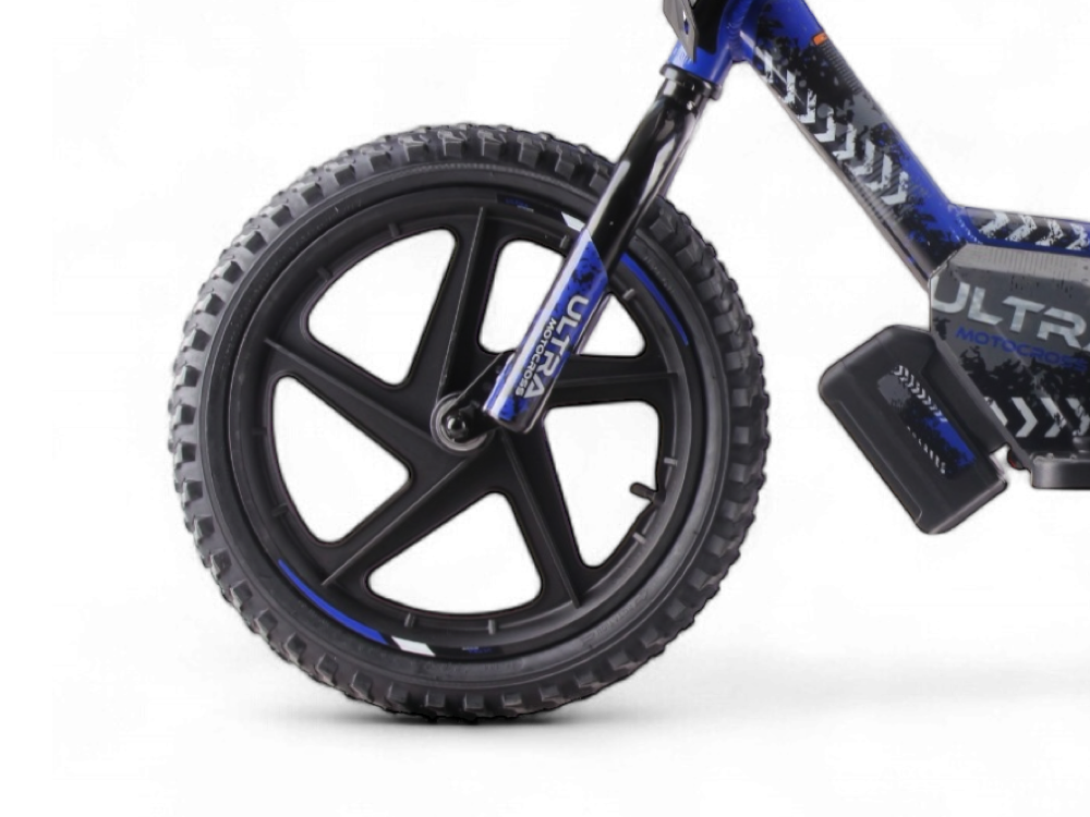 24 volt elektrische balance bike, 16 inch - blauw - Afbeelding 3