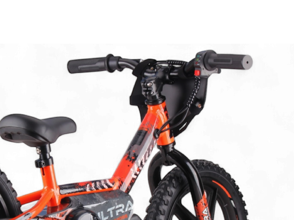 24 volt elektrische balance bike, 16 inch - oranje - Afbeelding 5