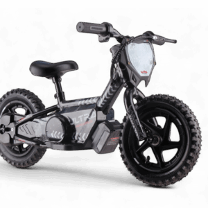 24 volt elektrische balance bike, 12 inch - zwart