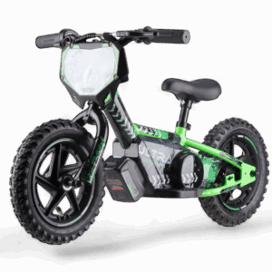 24 volt elektrische balance bike, 12 inch - groen