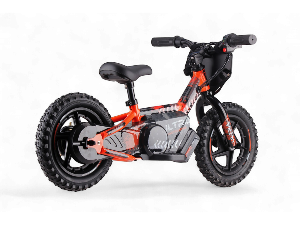 24 volt elektrische balance bike, 12 inch - oranje