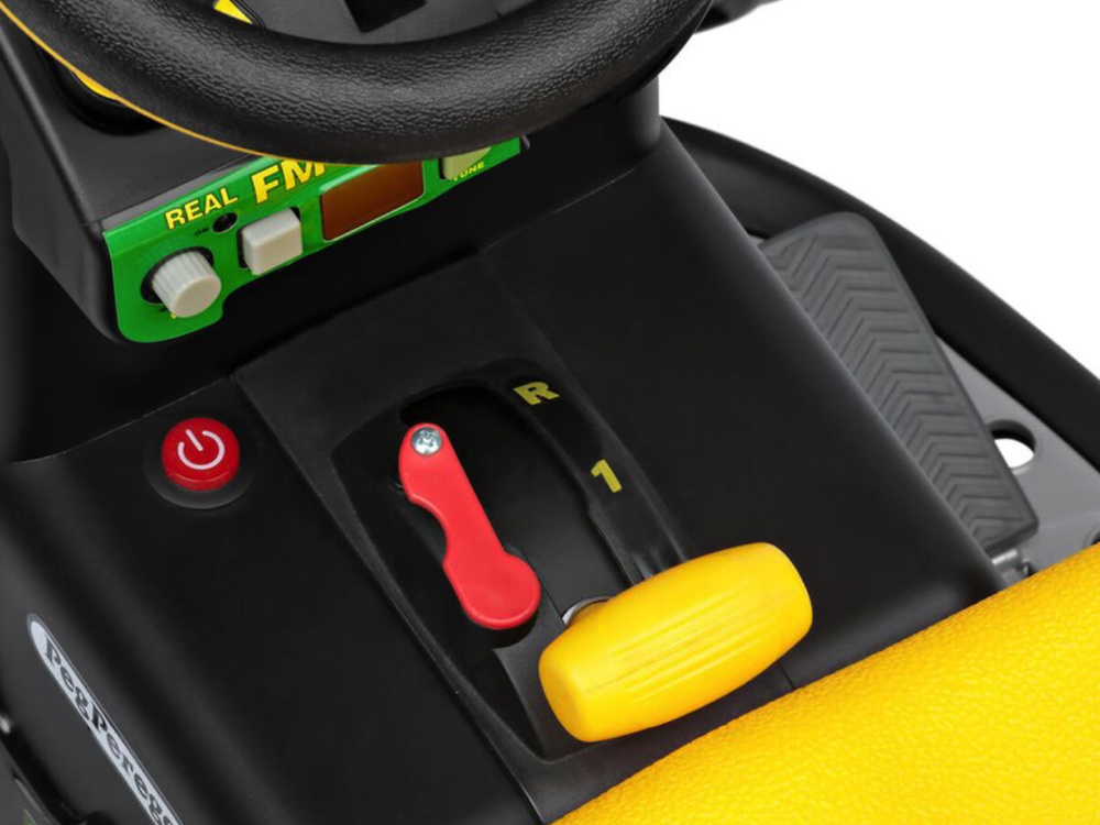 John Deere kinder tractor + aanhanger met afstandsbediening - Afbeelding 9