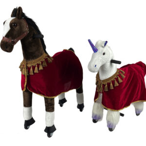 Paardendeken t.b.v. MY PONY (rood)