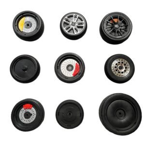 Banden / wielen voor rijdend kinderauto's, quads, motoren, skelters, drift karts